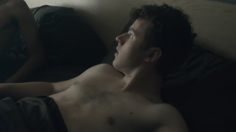 Nolan Gould in Logic: 1-800-273-8255 Ft. Alessia Cara, Khalid (2017) Gay Shirtless 75288