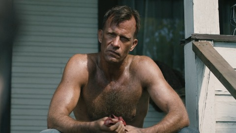 Sexiest Scenes of Wilfred James from 1922. Shirtless. 75365