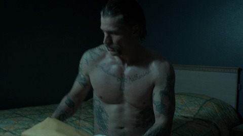 Nikolaj Coster-Waldau in Shot Caller (2017) Shirtless 75544