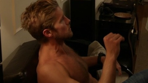 Sexiest Matt Barr Scene in Valor. Shirtless. 78103