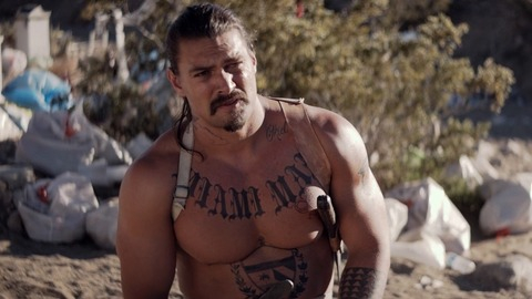 Jason Momoa in The Bad Batch (2016) Shirtless 75768