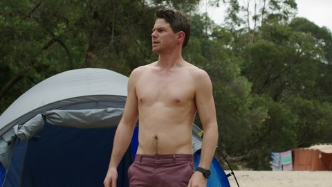 Hottest Ian Meadows Scene in Killing Ground. Shirtless. 75764