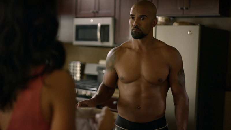 Sexiest Scenes of Daniel 'Hondo' Harrelson from S.W.A.T.. Shirtless. 76577