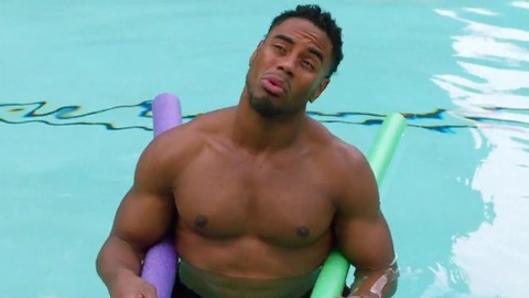 Rashad Jennings in Great News (2017) Shirtless 75792