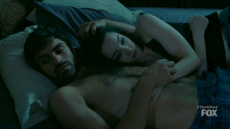 The Gifted's Sexiest Scenes with Sean Teale. Sexy, Shirtless, Straight, Underwear, bedroom, cuddling. 75936
