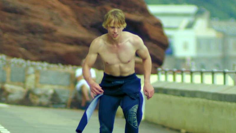 Sexiest Ben Gilbert Scene in Scareycrows. Shirtless. 75979