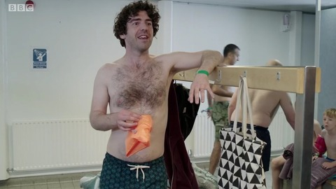 Paul Ready in Motherland (2016-2017) Bathing Suit Shirtless 76038