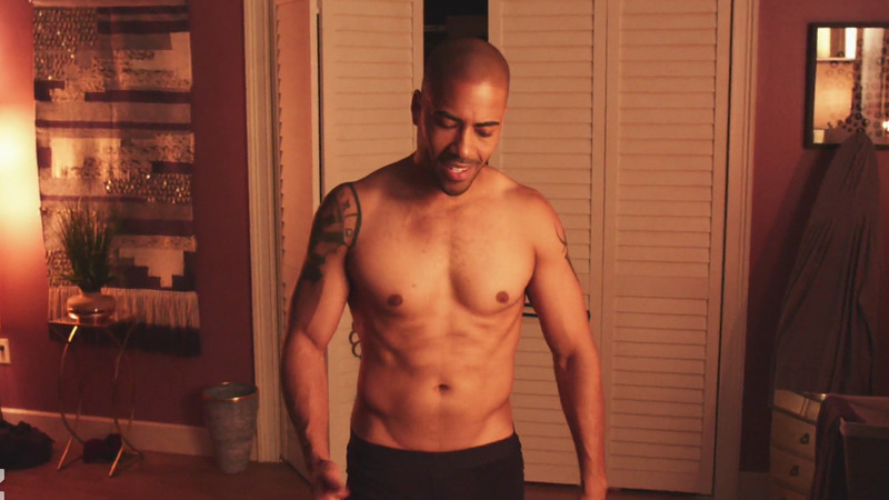 Sexiest Brad James Scene in Superstition. Shirtless. 76849