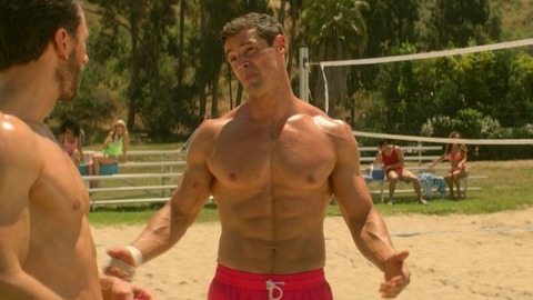 Hottest Kevin Caliber Scene in Future Man. Shirtless. 76244