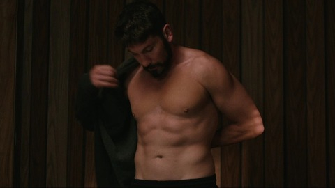 Wind River's Sexiest Scenes with Jon Bernthal. Shirtless. 76290