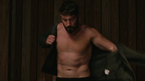 Sexiest Jon Bernthal Scene in Wind River. Shirtless. 76291