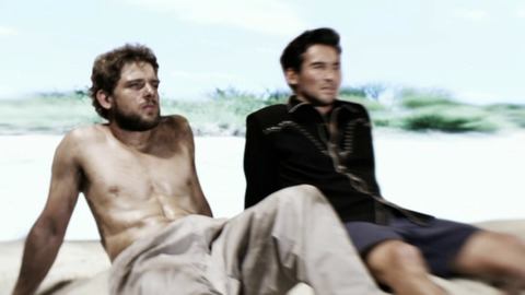 Sexiest Clay Spenser Scenes. Shirtless, beach, beard. 76294