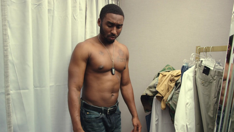 Hottest Demetrius Shipp Jr. Scene in Tales. Shirtless. 76568