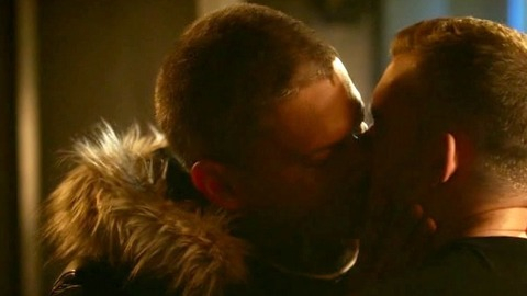 Wentworth Miller in The Flash (2014-2023) Gay Sexy 2 Men 2 Men Kissing 76635