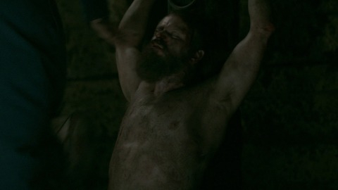 Sexiest Scenes of King Harald Finehair from Vikings. Shirtless. 76697