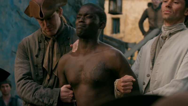 Sexiest Thapelo Sebogodi Scene in Outlander. Shirtless. 81301