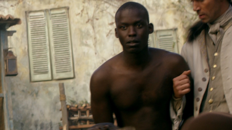 Outlander's Sexiest Scenes with Thapelo Sebogodi. Shirtless. 81300