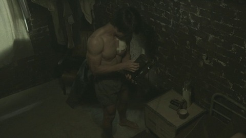 Hottest Kane Kosugi Scene in Tekken: Kazuya's Revenge. Shirtless, Underwear. 76880