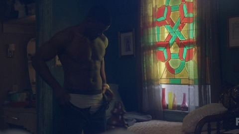 Star's Sexiest Scenes with Lance Gross. Shirtless. 77016