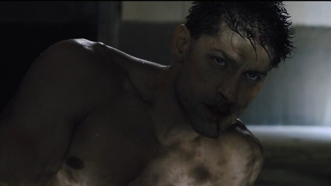 Sexiest Alain Moussi Scene in Kickboxer: Retaliation. Shirtless. 80437