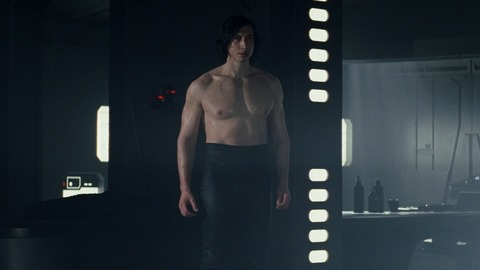Adam Driver in Star Wars: Episode VIII - The Last Jedi (2017) Sexy Shirtless Sexy Shirtless 81492