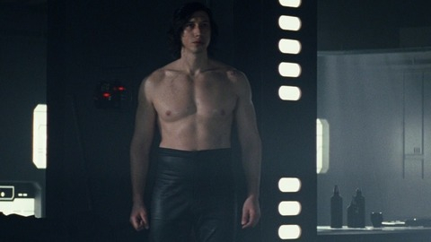 Adam Driver in Star Wars: Episode VIII - The Last Jedi (2017) Sexy Shirtless 81493