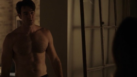 Sexiest Damian Rennett Scenes. Shirtless, fit, hairy chest. 77338