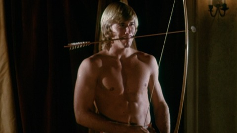 Sexiest Vince Van Patten Scene in Hell Night. Shirtless. 77389