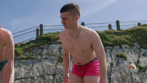 Alex Murphy in The Young Offenders (2016) Shirtless Underwear 77635