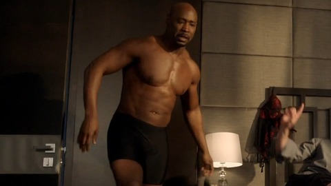 D.B. Woodside in Lucifer (2016-2021) Shirtless Underwear 77646