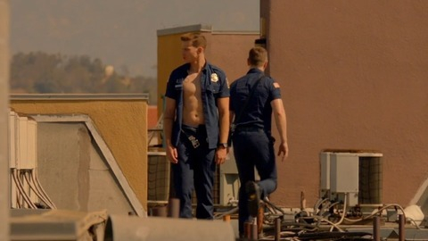 Sexiest Scenes of Evan 'Buck' Buckley from 9-1-1. Shirtless. 77747