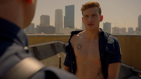 Oliver Stark in 9-1-1 (2017-2022) Shirtless 77743