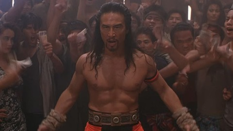 Hot Shots! Part Deux's Sexiest Scenes with James Lew. Shirtless. 77772