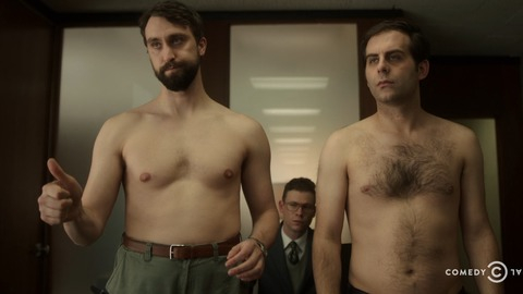 Matt Ingebretson in Corporate (2018-2020) Shirtless Beard Office 79431