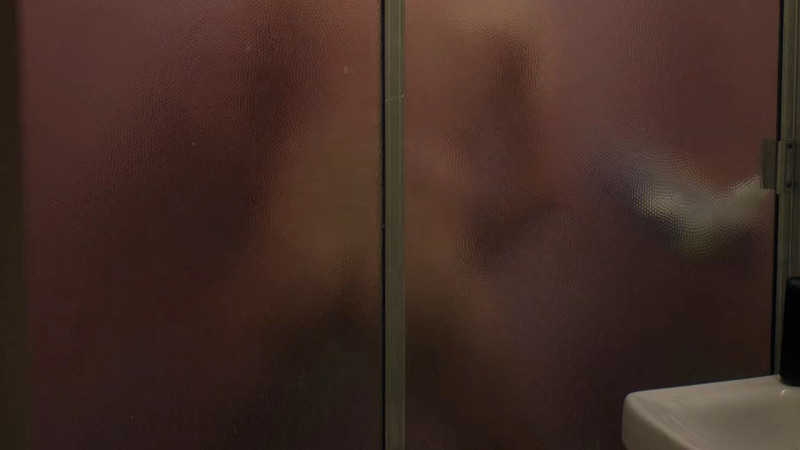 Nudes of Matt from Corporate. Butt, bathroom, frosted glass. 95724