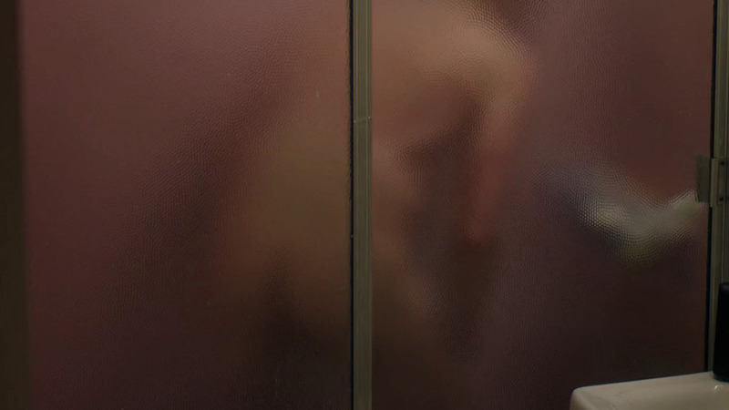 Matt Ingebretson Naked as Matt. Butt, bathroom, frosted glass. 95727