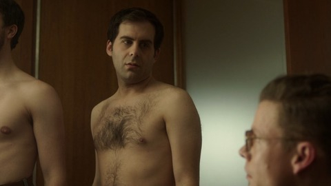 Jake Weisman in Corporate (2018-2020) Shirtless Hairy Chest Office 79428