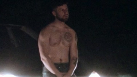Hottest Evan Lahee Scene in Plank Face. Shirtless. 78518