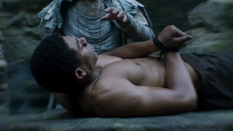 Britannia's Sexiest Scenes with Aaron Pierre. Shirtless. 78540