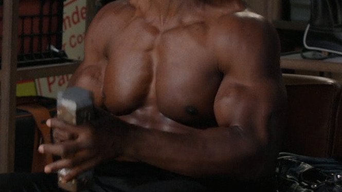Sexiest Scenes of Uncle Leon from Where's The Money?. Shirtless. 78701