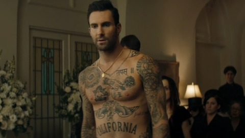 Adam Levine in Wait (2018) Shirtless 79134