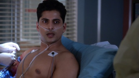 Rushi Kota in Grey's Anatomy (2005-2024) Shirtless 81423