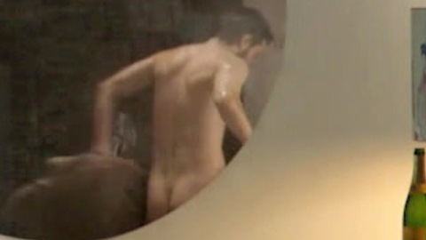 Claude Lambert from Counterpart Naked. Butt, beard, sexy. 92981