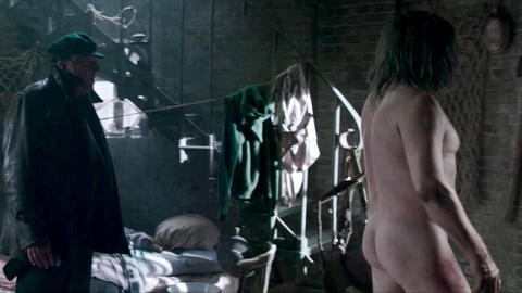 Gruner from Cold Skin Naked. Butt, dark room, morning. 86843