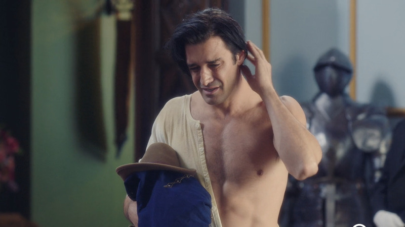Sexiest Gilles Marini Scene in Another Period. Shirtless. 79303