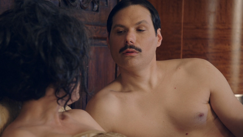 Hottest Michael Ian Black Scene in Another Period. Shirtless. 79298