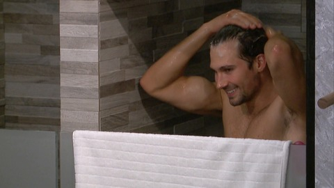 James Maslow in Celebrity Big Brother (2018-2019) Shirtless 79557