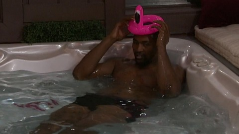 Metta World Peace in Celebrity Big Brother (2018-2019) Shirtless 79319