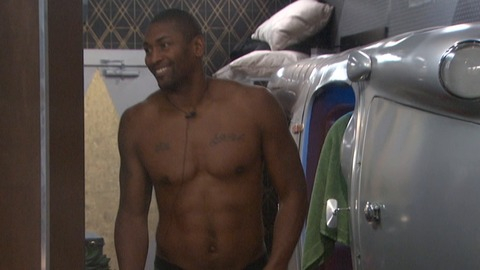 Metta World Peace in Celebrity Big Brother (2018-2019) Shirtless 79561