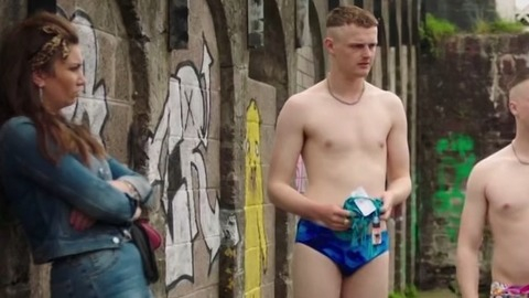 Chris Walley in The Young Offenders (2018) Shirtless Underwear 79849